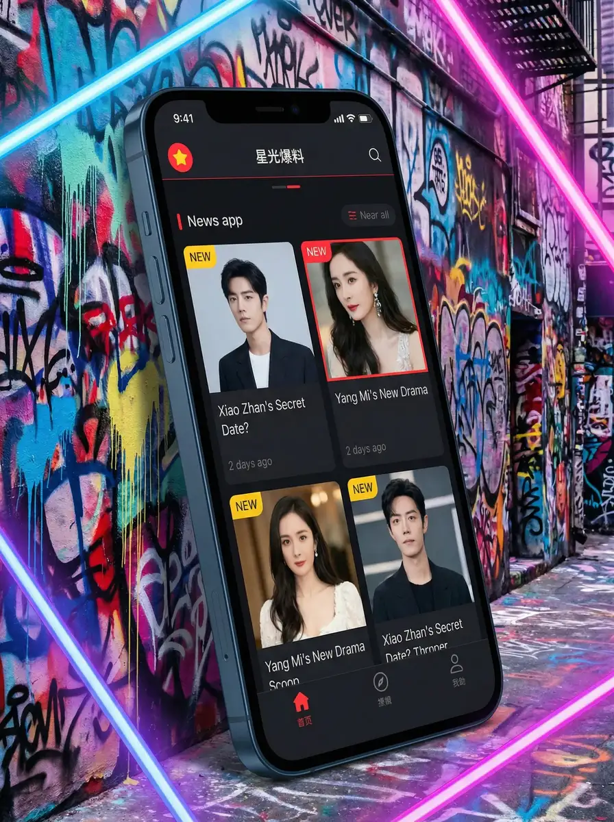 伊伊爱官方网站 APP界面展示 - 掌上吃瓜神器